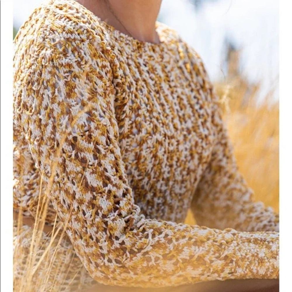 NWT LulaRoe Mariah Variegated Relaxed Fit Chenille Chunky Knit Sweater Women's S